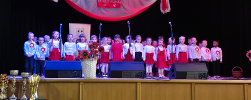 FESTIWAL PIOSENKI PATRIOTYCZNEJ - GRUPA MYSZKI I KOTKI