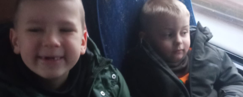 WYJAZD DO KINA NA BAJKĘ "ZWIERZAKI NA ZAKRĘCIE" - GRUPA MOTYLKI, MYSZKI I KOTKI