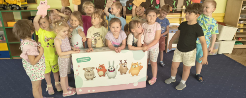 GRUPA BIEDRONKI - REALIZACJA PROGRAMU "CZYŚCIOCHOWA AKADEMIA"